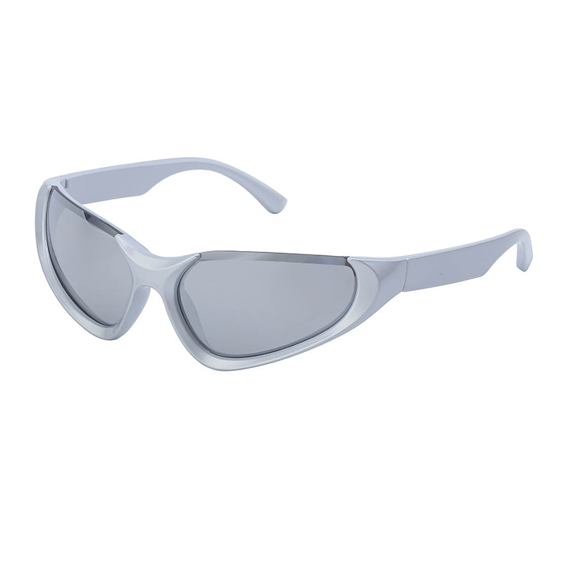 New Windproof Sports Sunglasses For Women Y2K Millennium Outdoor Sunglasses For Men