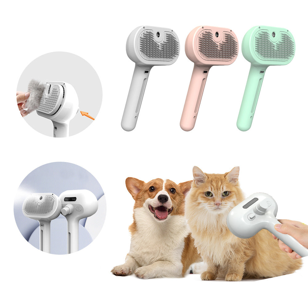 Pet Comb Self Cleaning Pets Hair Remover Brush For Dogs Grooming Tools