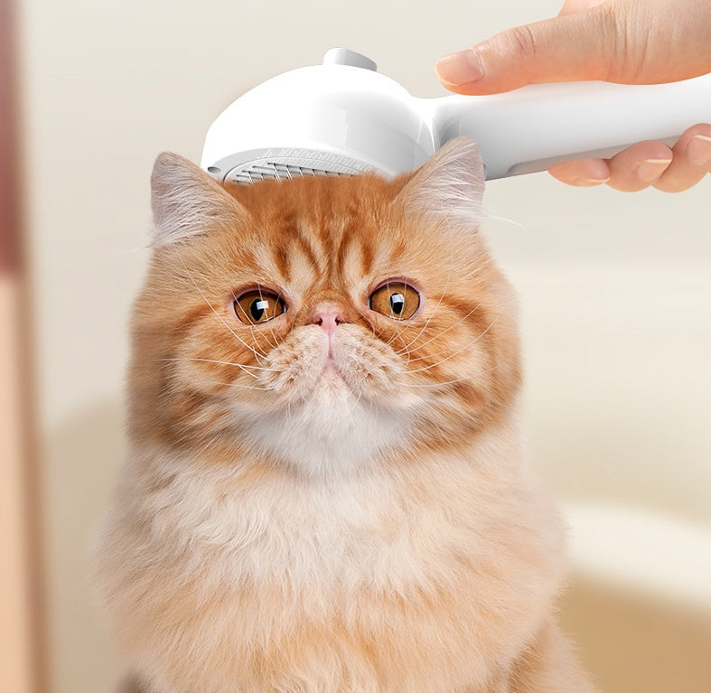 Pet Comb Self Cleaning Pets Hair Remover Brush For Dogs Grooming Tools