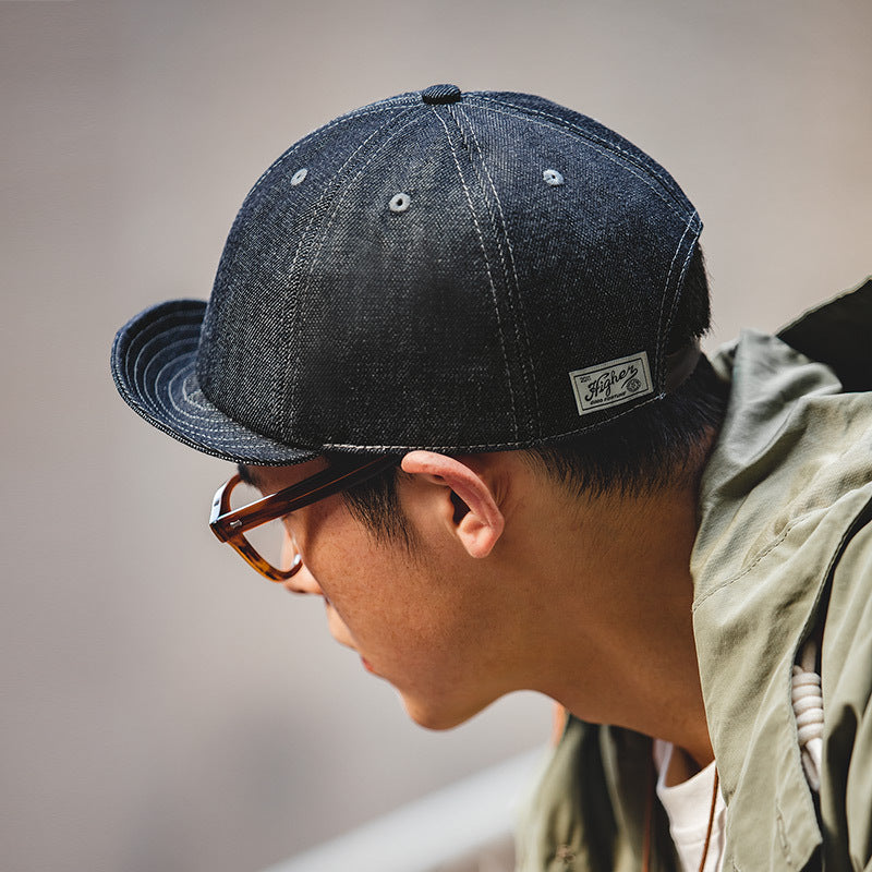 American retro cowboy duckbill hat short brimmed hat short brimmed hat men's trend