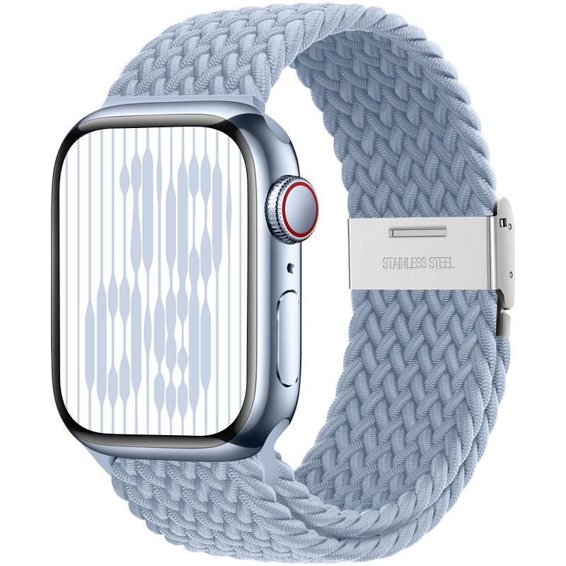 Creative Nylon Loop Elastic Woven Watch Strap