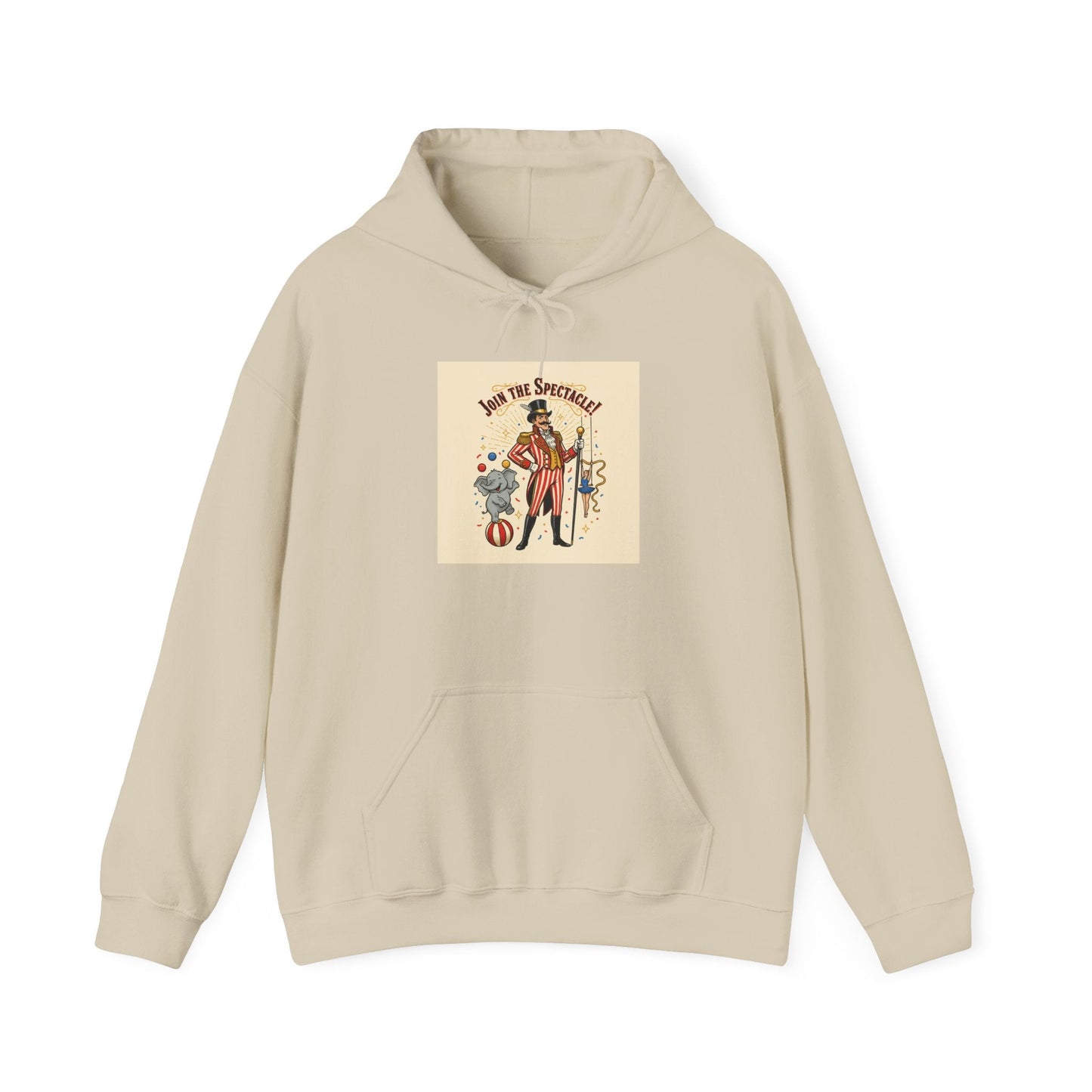 Vintage Circus Ringmaster Hoodie | carnival poster, camp circus aesthetic