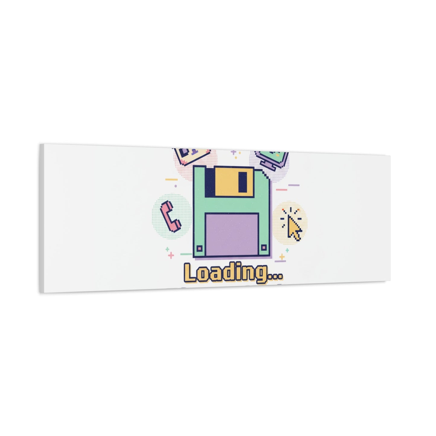 Loading Please Wait Canvas | Old Internet Aesthetic, 90s Web Nostalgia
