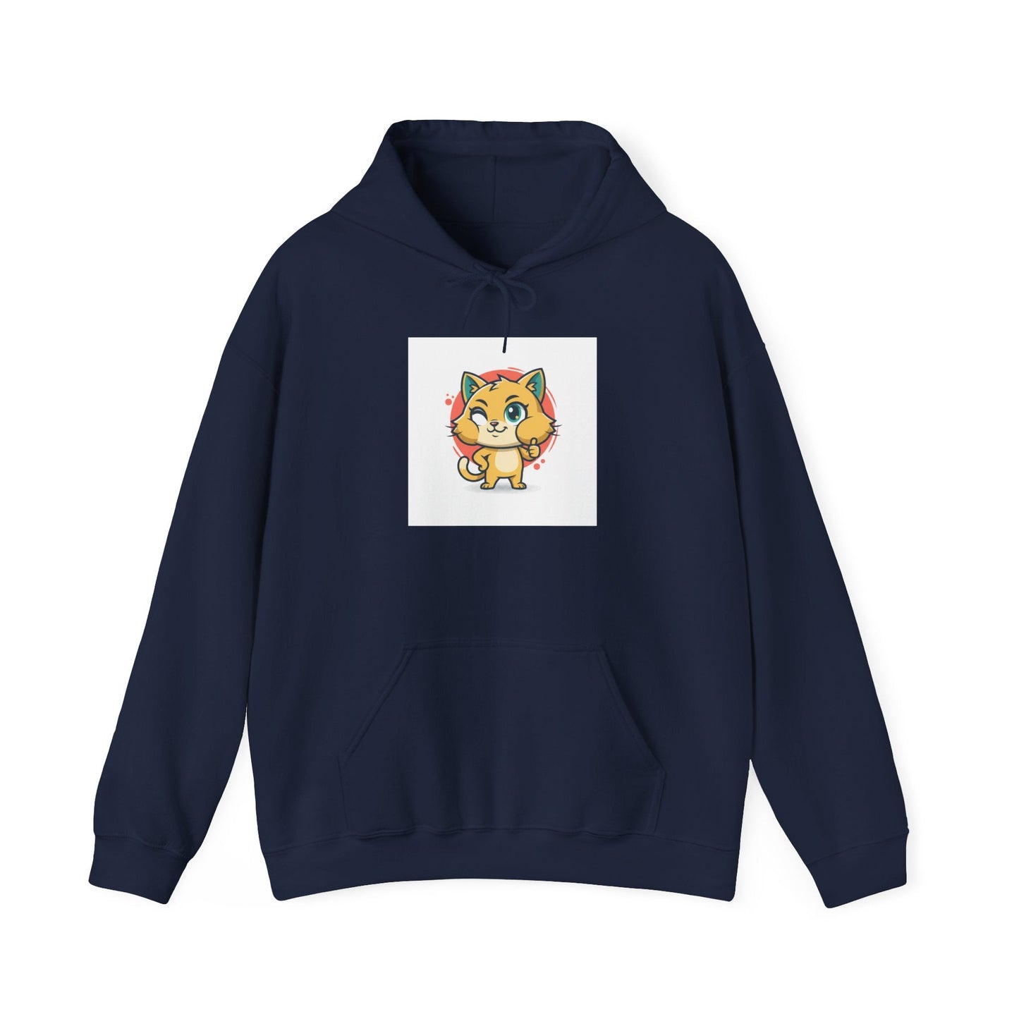 Cheeky Rodent Kitty Charm Hoodie | Rodent-Core, quirky animal design
