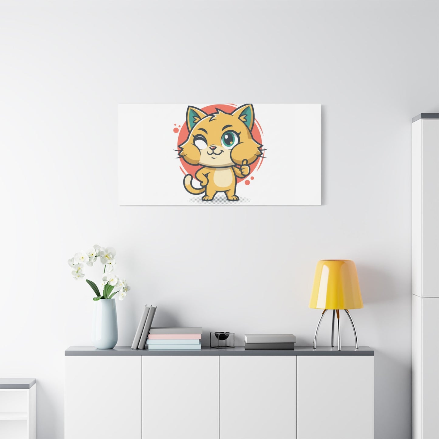 Cheeky Rodent Art Print | Rodent-Core Cute Rat/Mice Wall Canvas