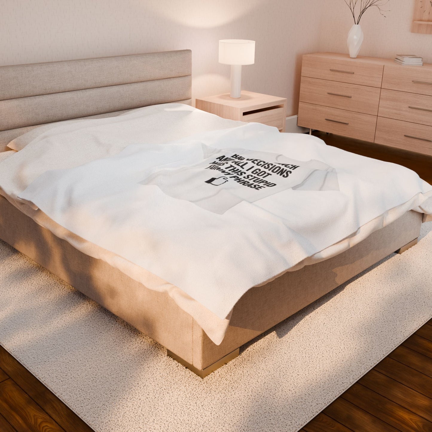 stupid funny phrase blanket | sarcastic introvert humor, anxiety humor