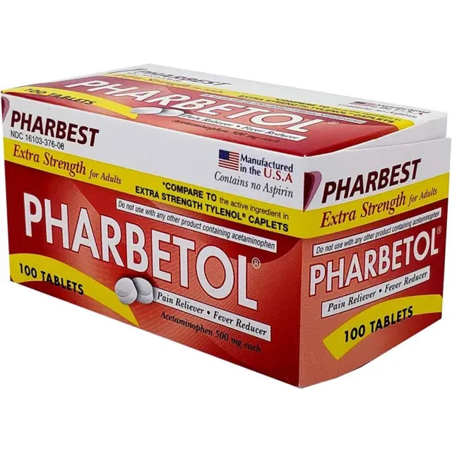 Pharbetol  Tab Es 500mg Phb 100