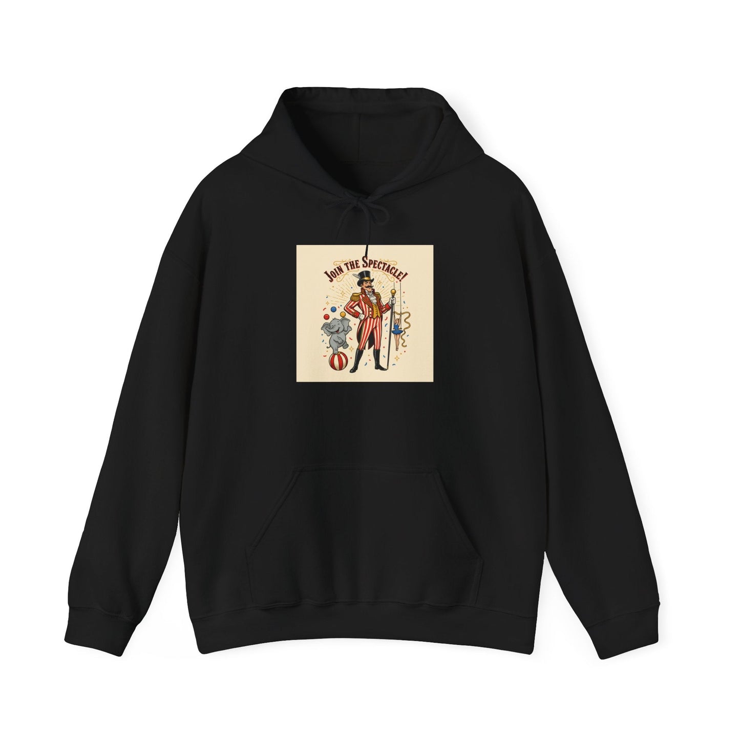 Vintage Circus Ringmaster Hoodie | carnival poster, camp circus aesthetic