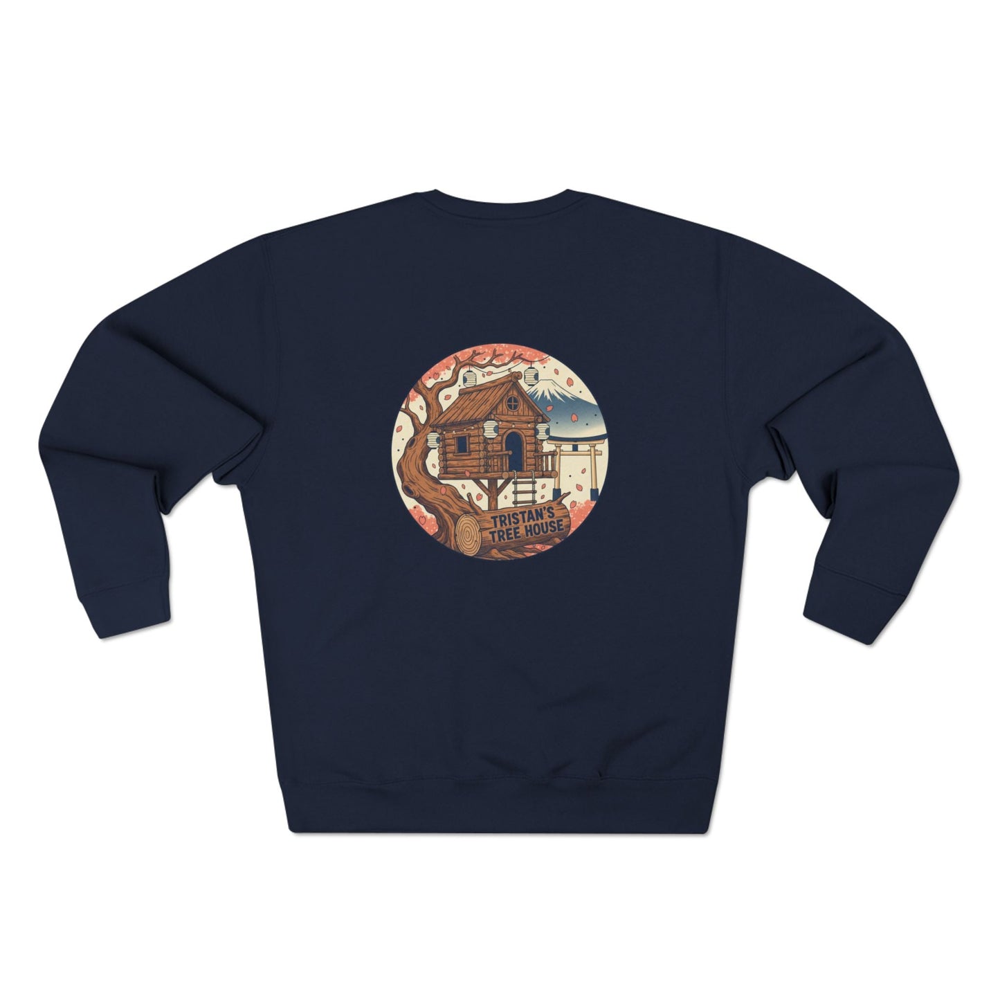 Curage Is a Universal Language Crewneck Sweatshirt — Teistan’s Tree House Back Patch