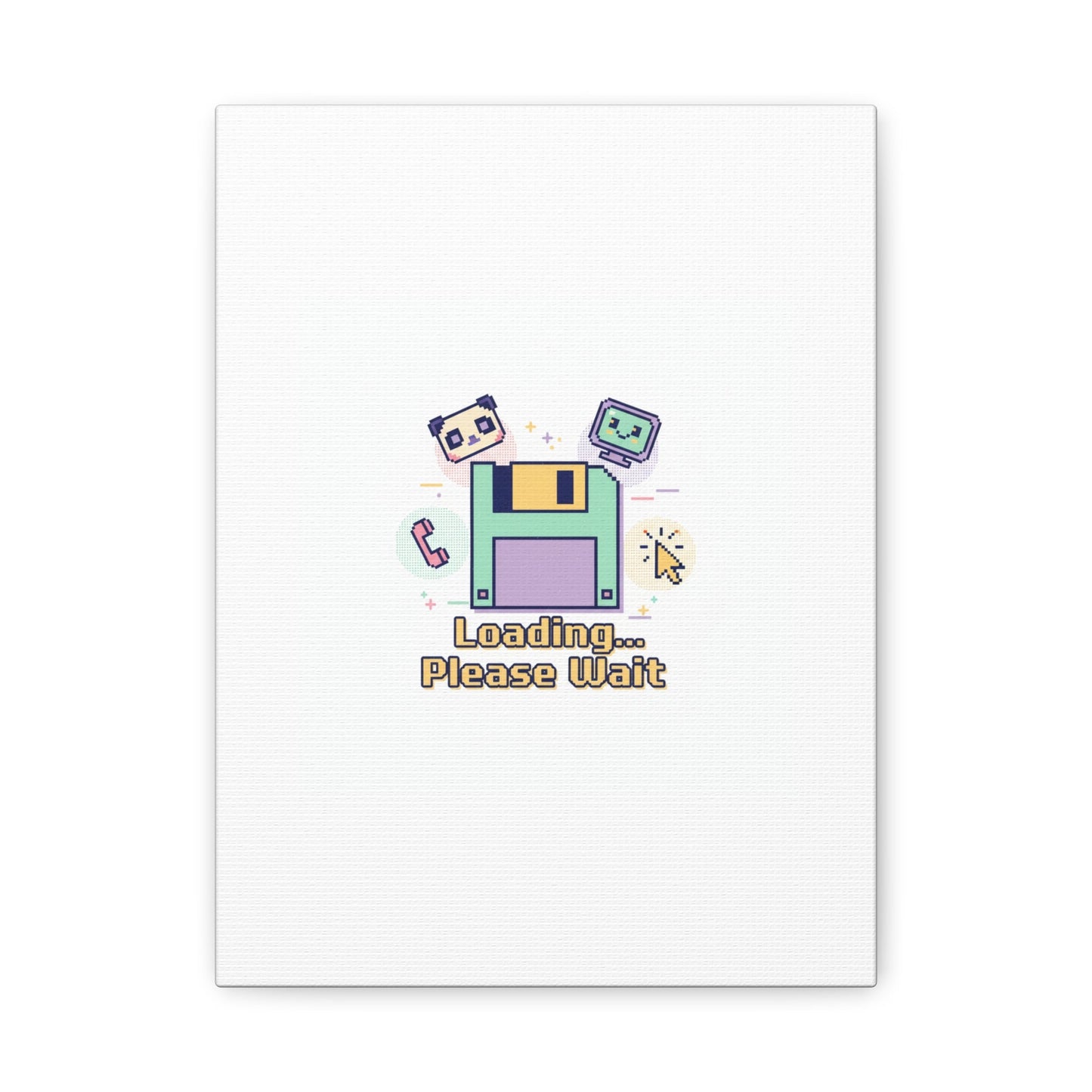 Loading Please Wait Canvas | Old Internet Aesthetic, 90s Web Nostalgia
