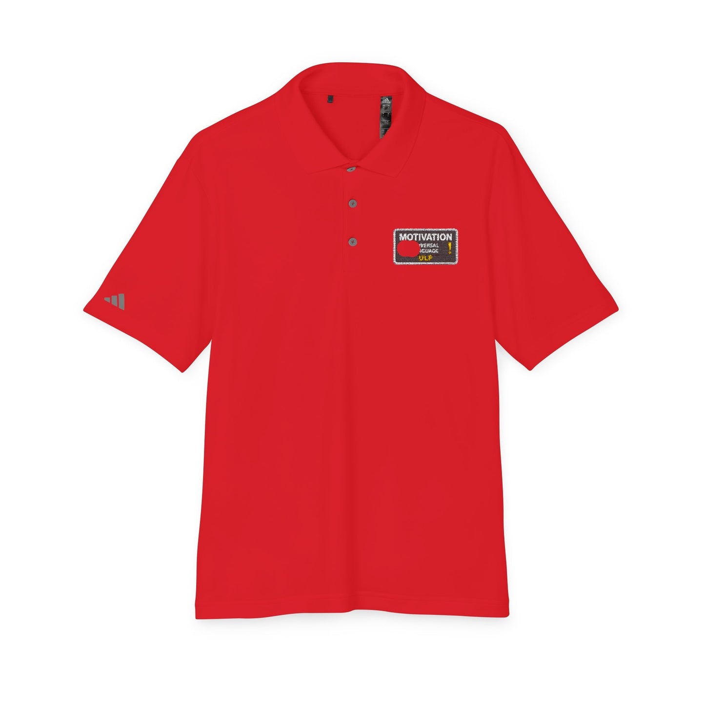 Motivation Is a Universal Language Polo — Unisex Performance Polo