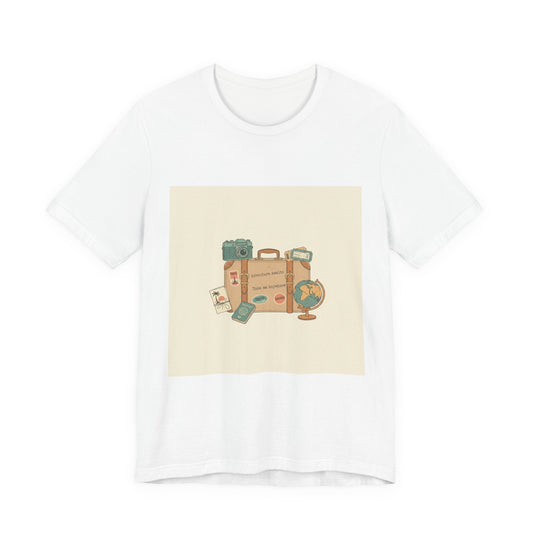 Vintage Travel Postcard tee | passport stamp, wanderlust design