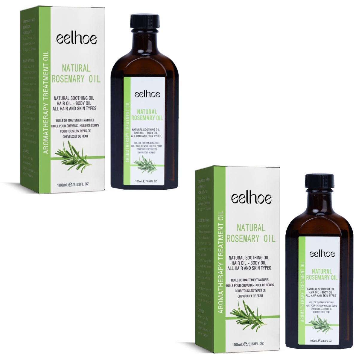 Rosemary Essential Oil For Hair Care, Anti-Frizz, Long Lasting, Soft Stay, Repair, Perm And Dye Hair Care