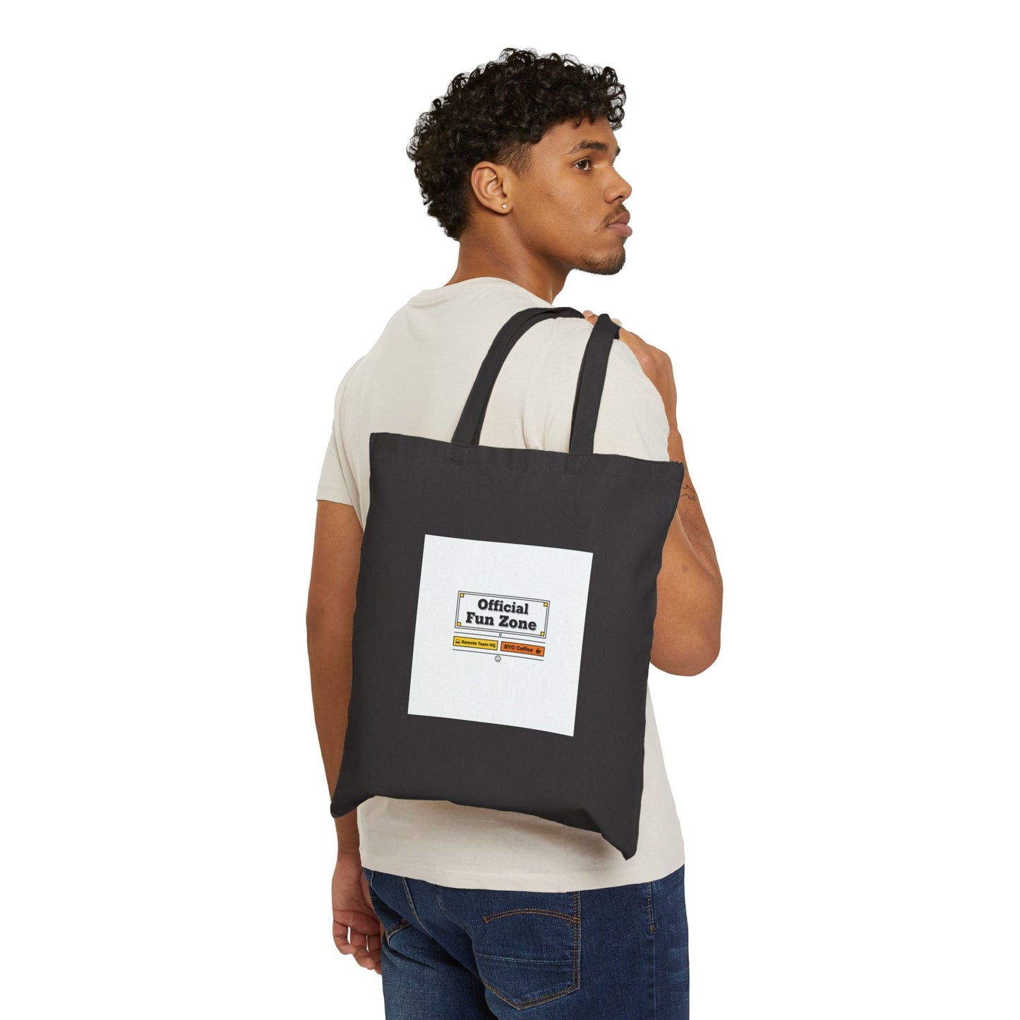 Official Fun Zone Tote | Office Sign Parody, Workplace Humor