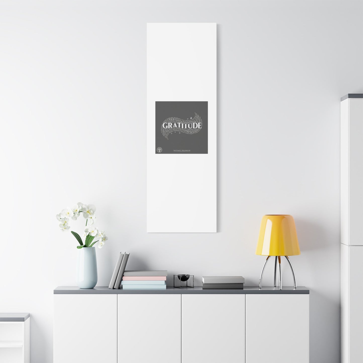 Gratitude Wall Art Matte Canvas | Tiny Treats, sweet uplifting print