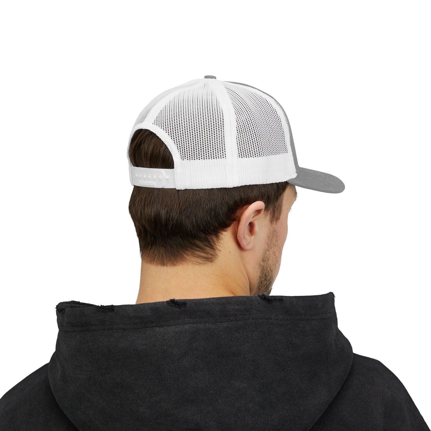 Love ULP Trucker Cap - Vintage Grey Mesh Snapback Hat