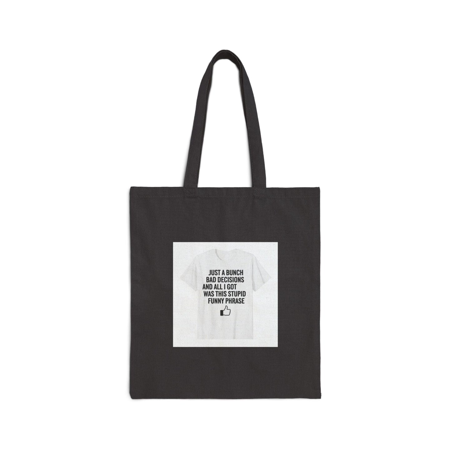 Self-Deprecating Quote Tote | Sarcastic Introvert, Anxiety Humor
