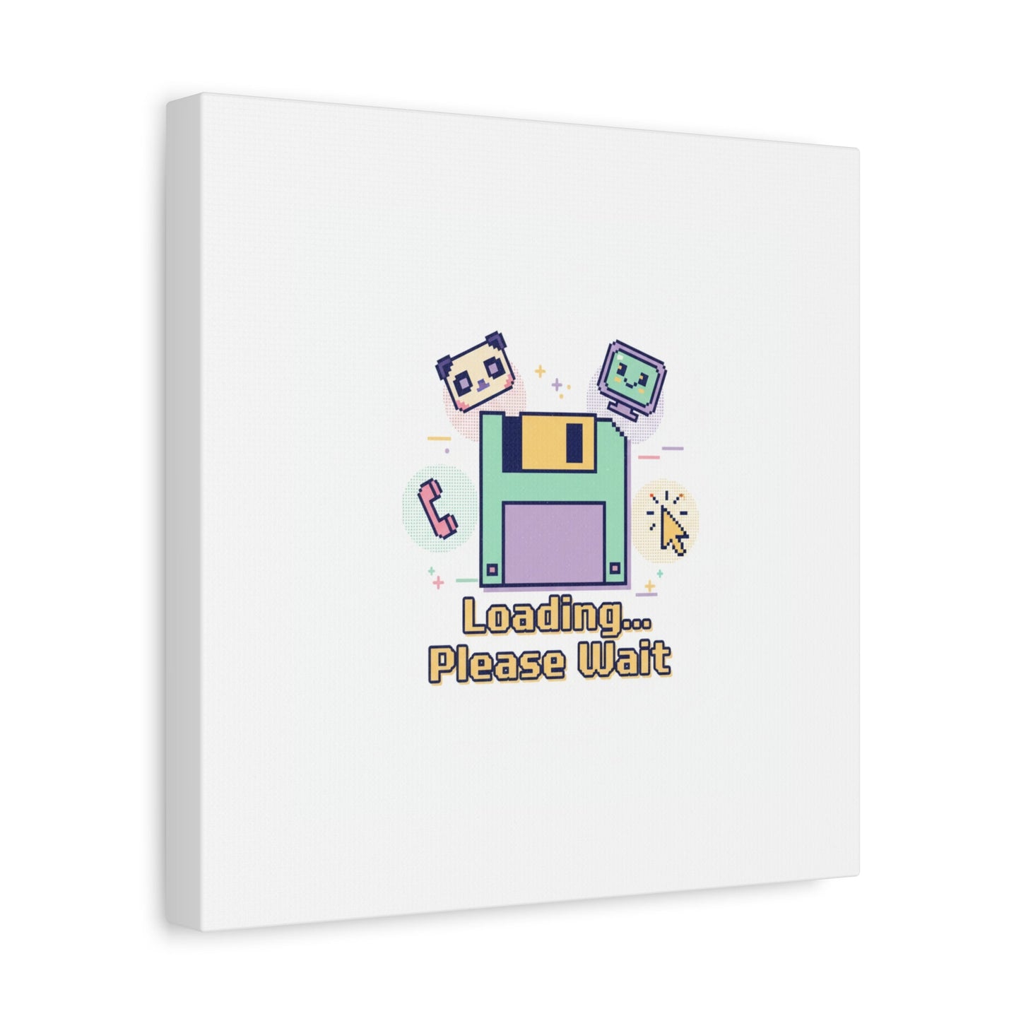 Loading Please Wait Canvas | Old Internet Aesthetic, 90s Web Nostalgia