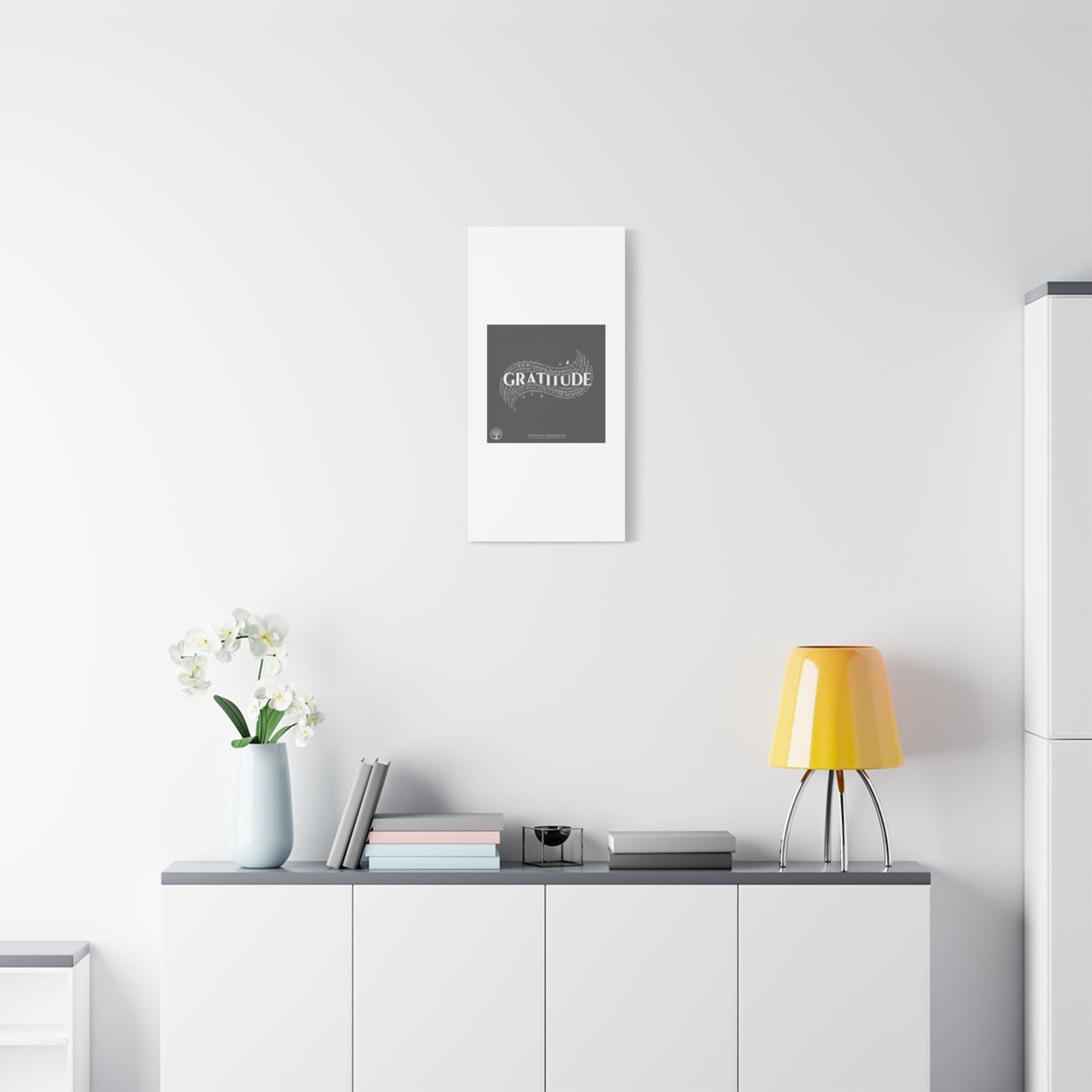 Gratitude Wall Art Matte Canvas | Tiny Treats, sweet uplifting print