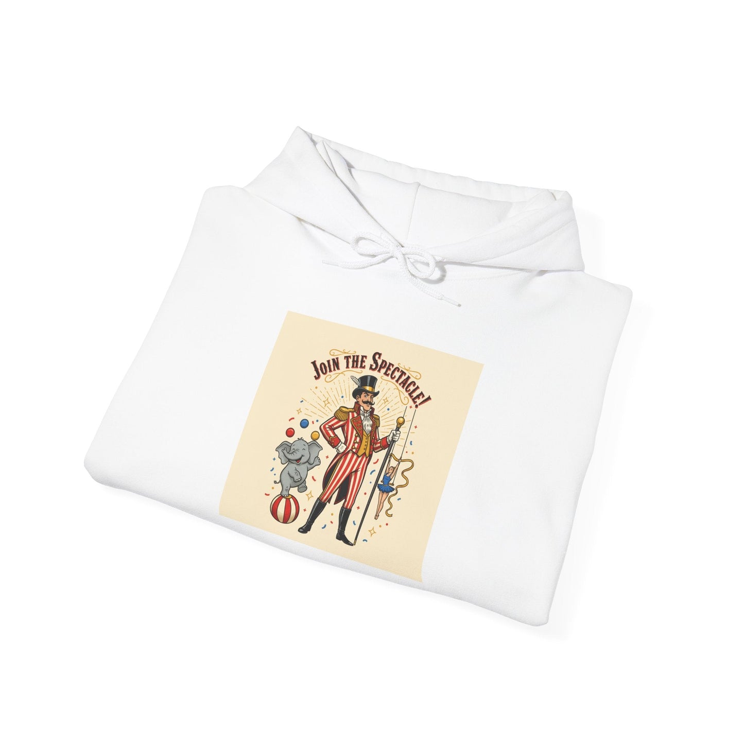 Vintage Circus Ringmaster Hoodie | carnival poster, camp circus aesthetic