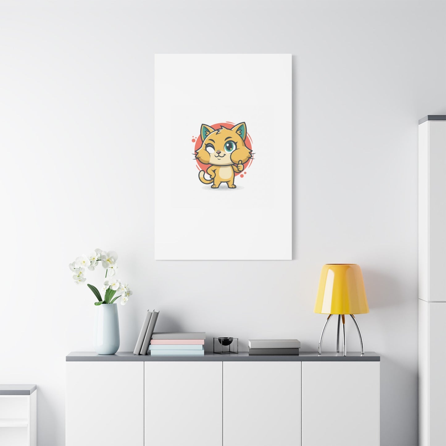 Cheeky Rodent Art Print | Rodent-Core Cute Rat/Mice Wall Canvas