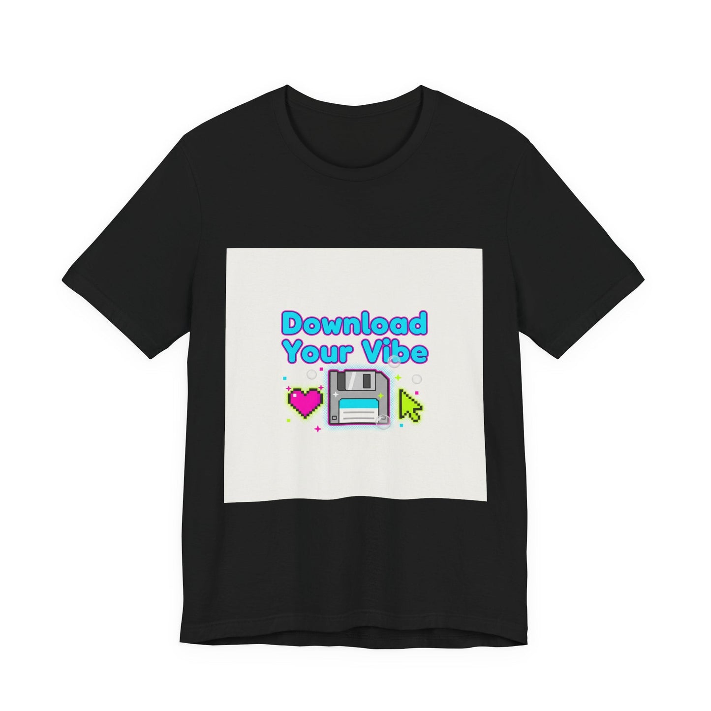 Download Your Vibe Tee | Y2K shirt, retro tech pixel art