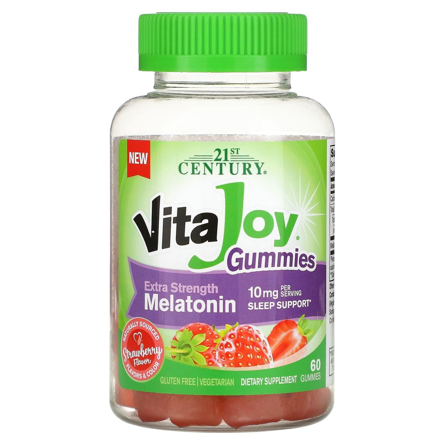 21st Century Webber Naturals Melatonin, 10 Mg Gummy