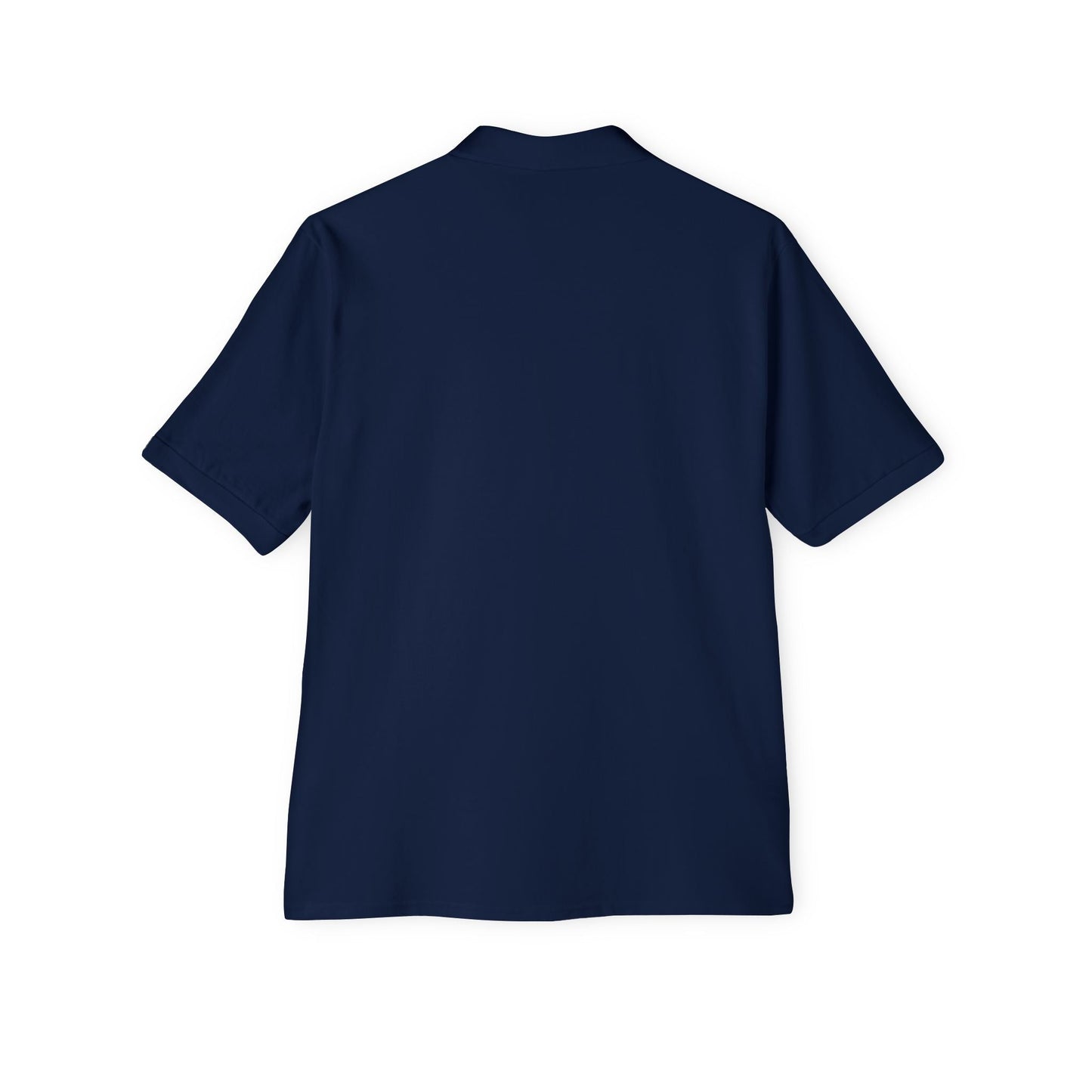 Motivation Is a Universal Language Polo — Tristan's Treehouse Men's Piqué
