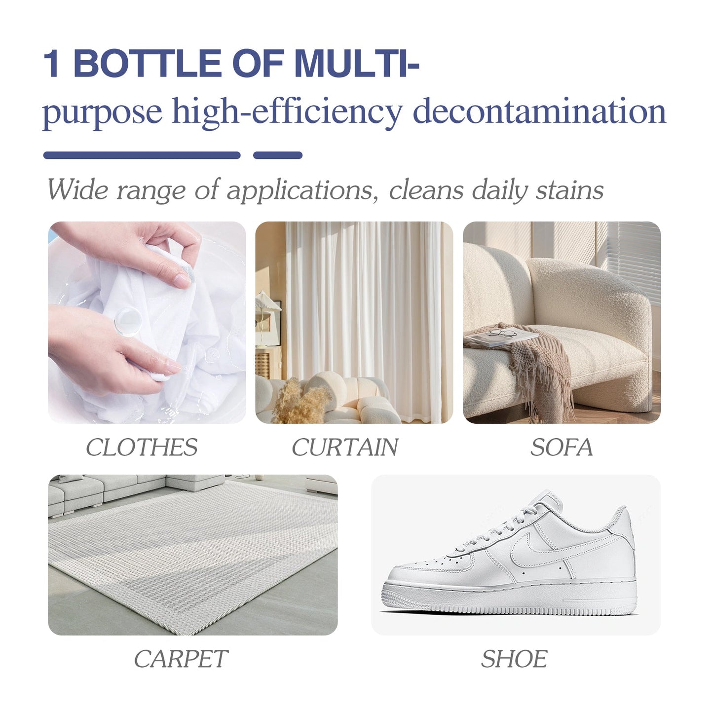 Active Enzyme Laundry Detergent, Laundry Stains And Blood Stains Cleaning Laundry Multi-purpose Detergent
