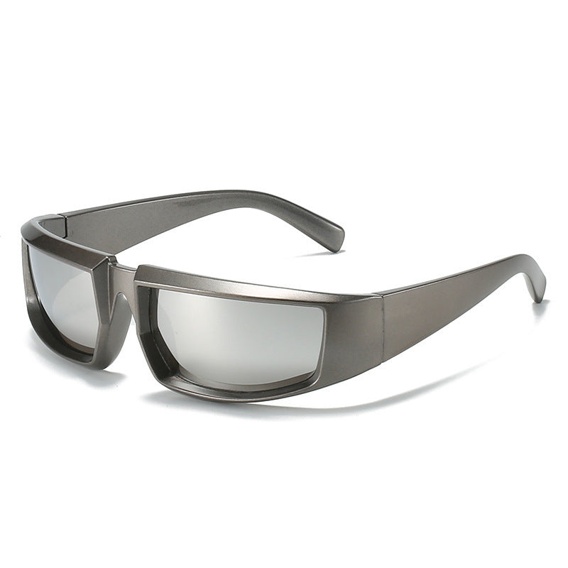 Sunglasses Men's Steam Punk Sunglasses Women's Anti Ultraviolet Personalized Riding Glasses