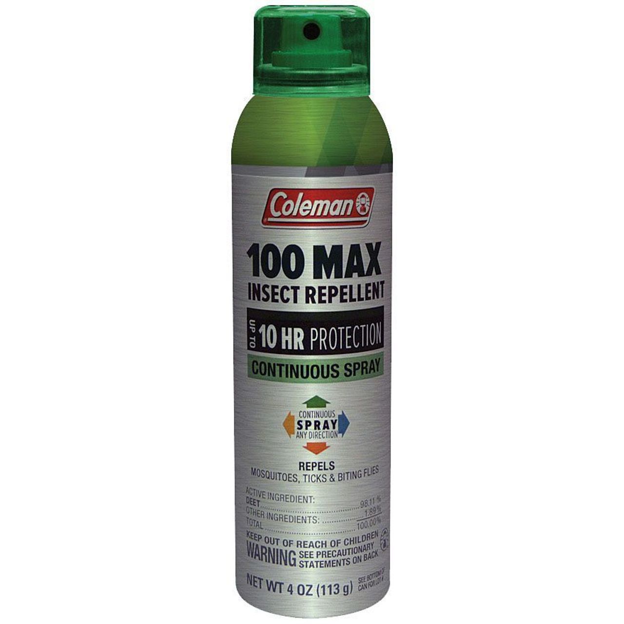 Coleman  Insect Repellent 100 Deet Max Spray 4 Oz