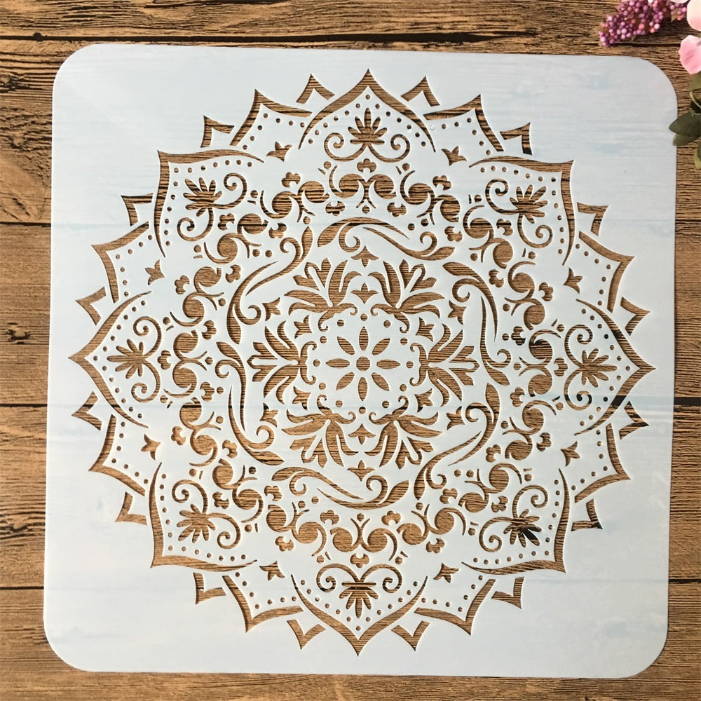 Mandala Furniture Tile Floor Wallpaper DIY Hand Account