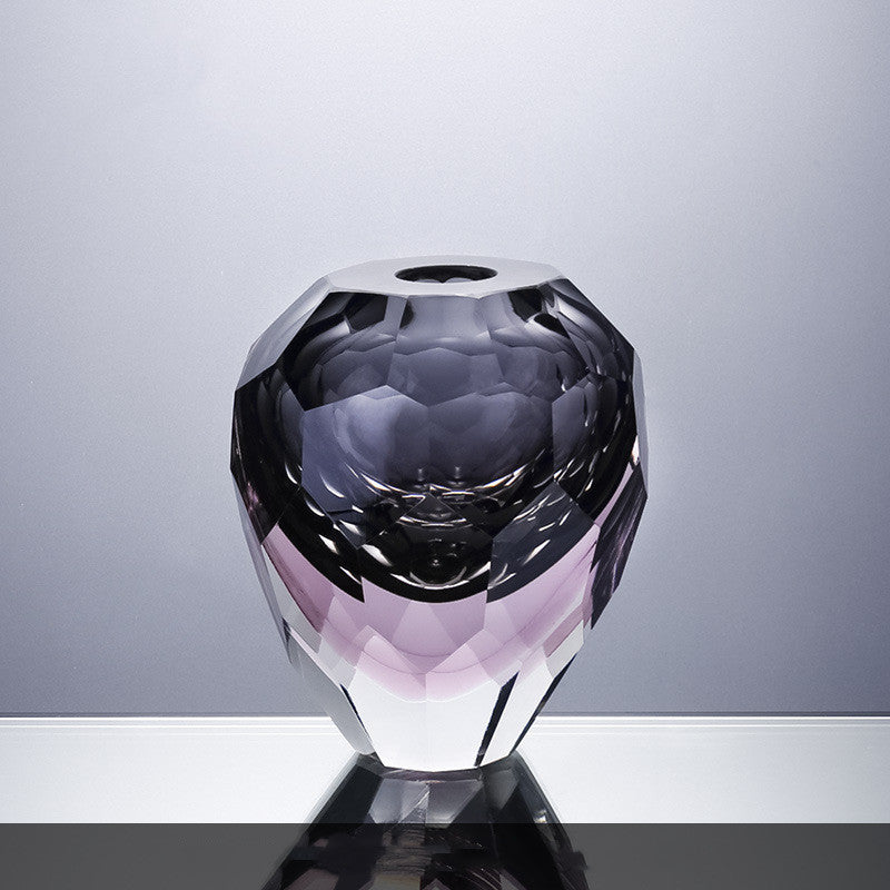 Modern Decoration Soft Decoration Flower Arrangement Glass Vase