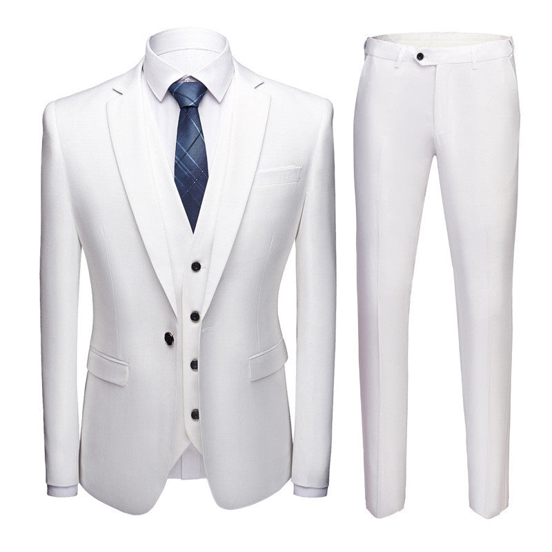 PURPLE Men's Business Suits FORMAL OCCASSION Dress Suit Set