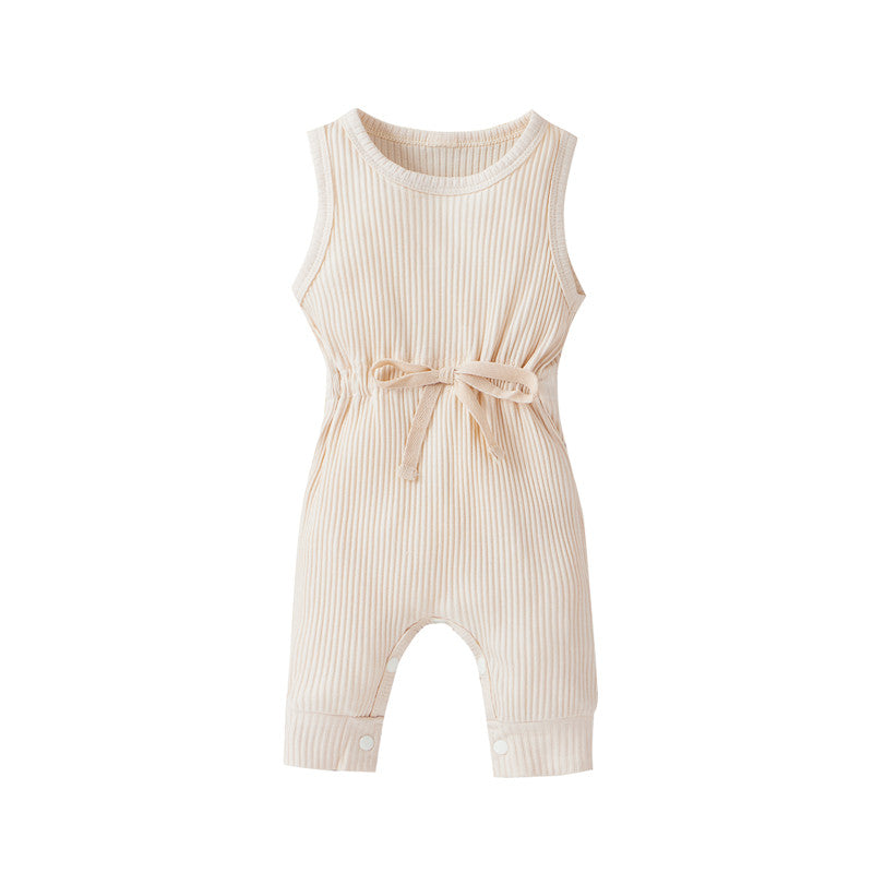 Sleeveless Stretch Jersey Jumpsuit, Soft Clothes