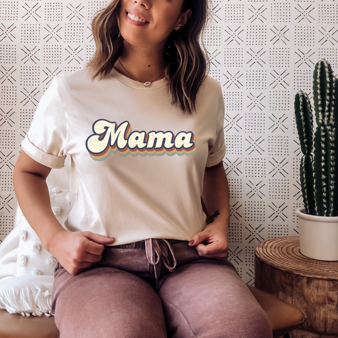 Mama Retro T-Shirt