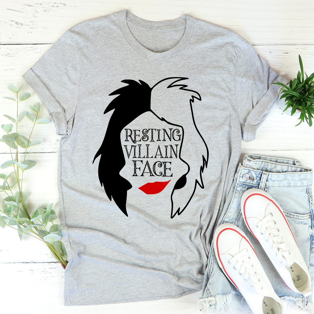 Resting Villain Face T-Shirt