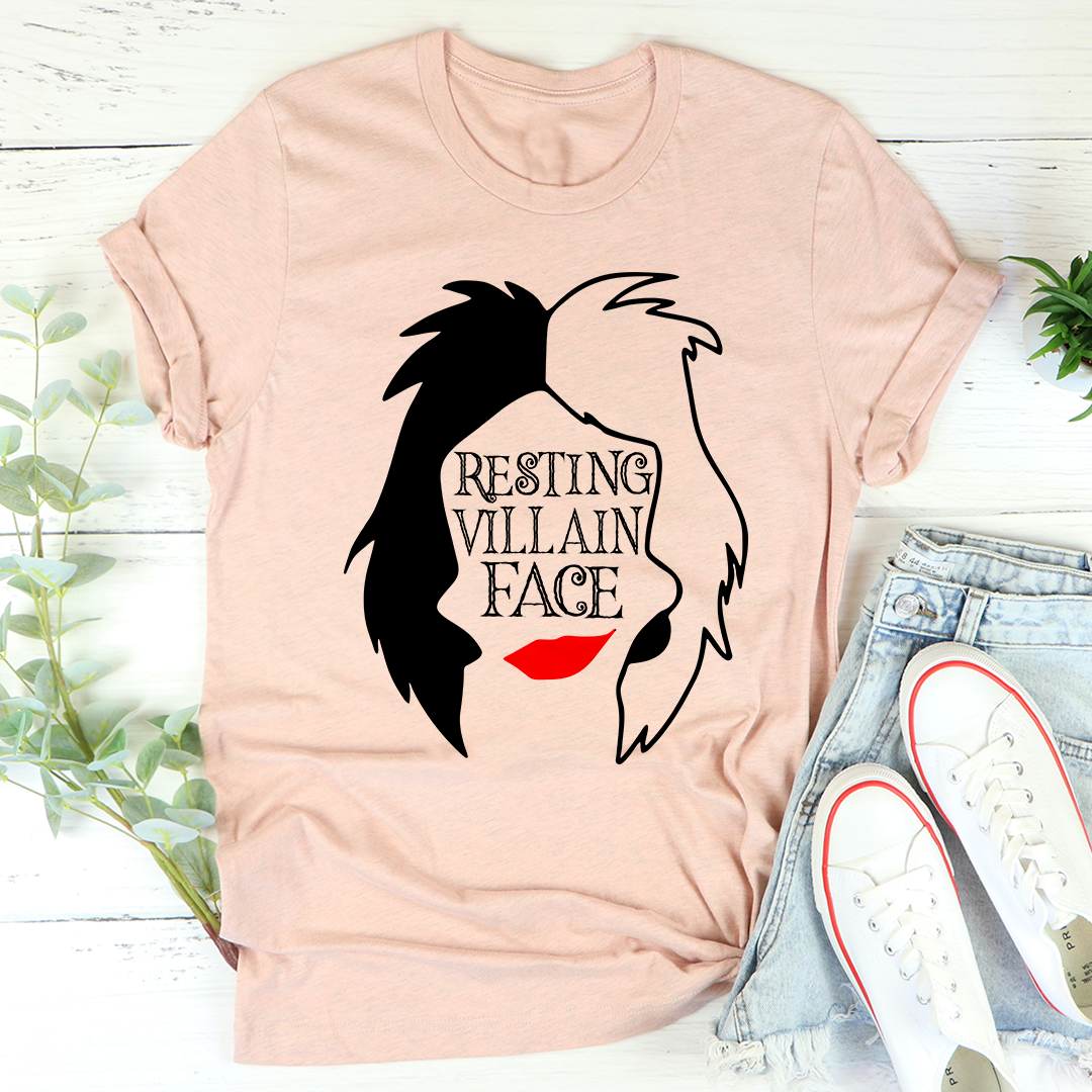 Resting Villain Face T-Shirt