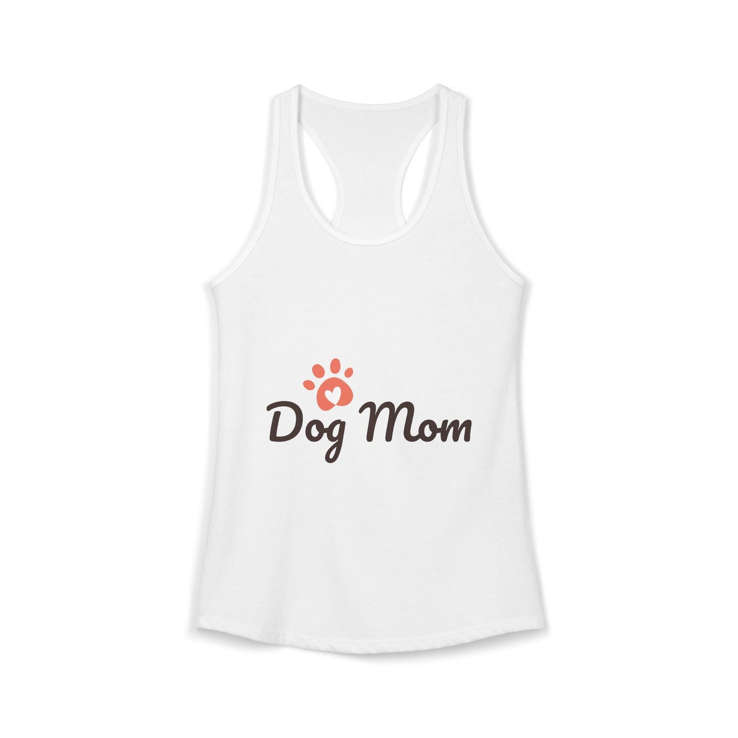 Dog Mom Women's Ideal Racerback Tank