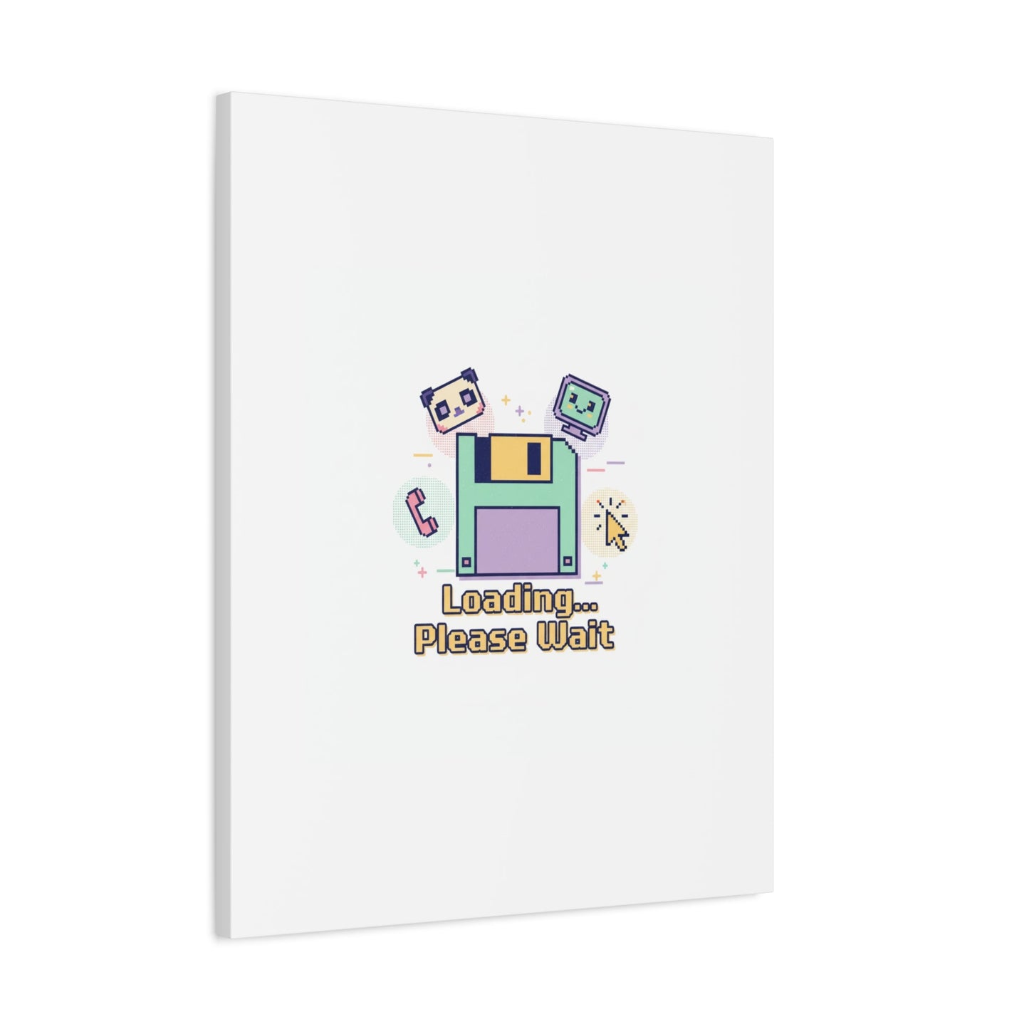 Loading Please Wait Canvas | Old Internet Aesthetic, 90s Web Nostalgia