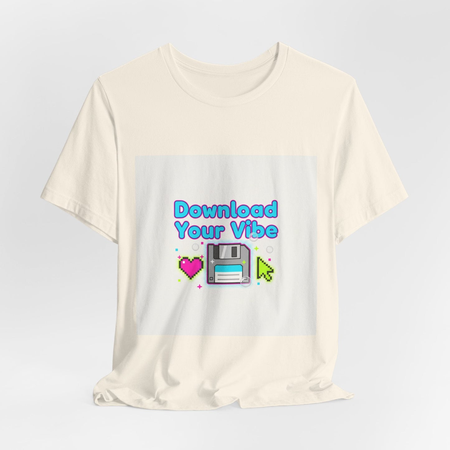 Download Your Vibe Tee | Y2K shirt, retro tech pixel art