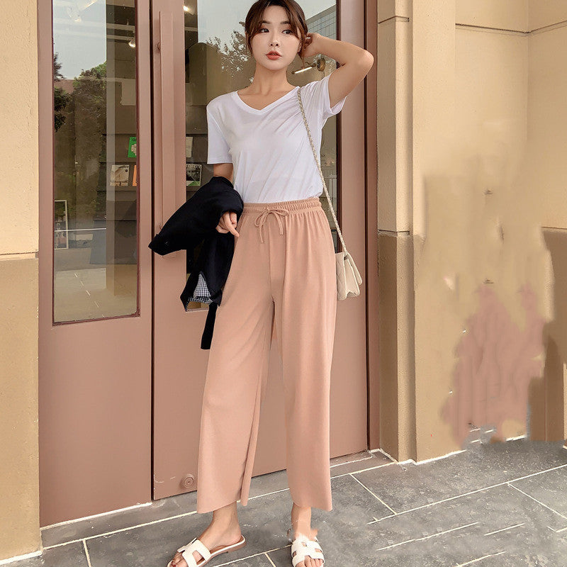 Women's Wide-leg Pants Summer Loose Plus Size