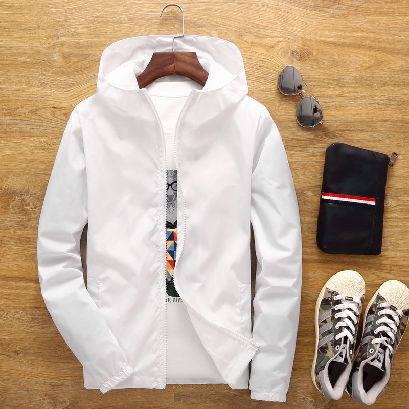 RED SEASONAL MEN'S Long sleeve stand collar URBAN STYLE  jacket