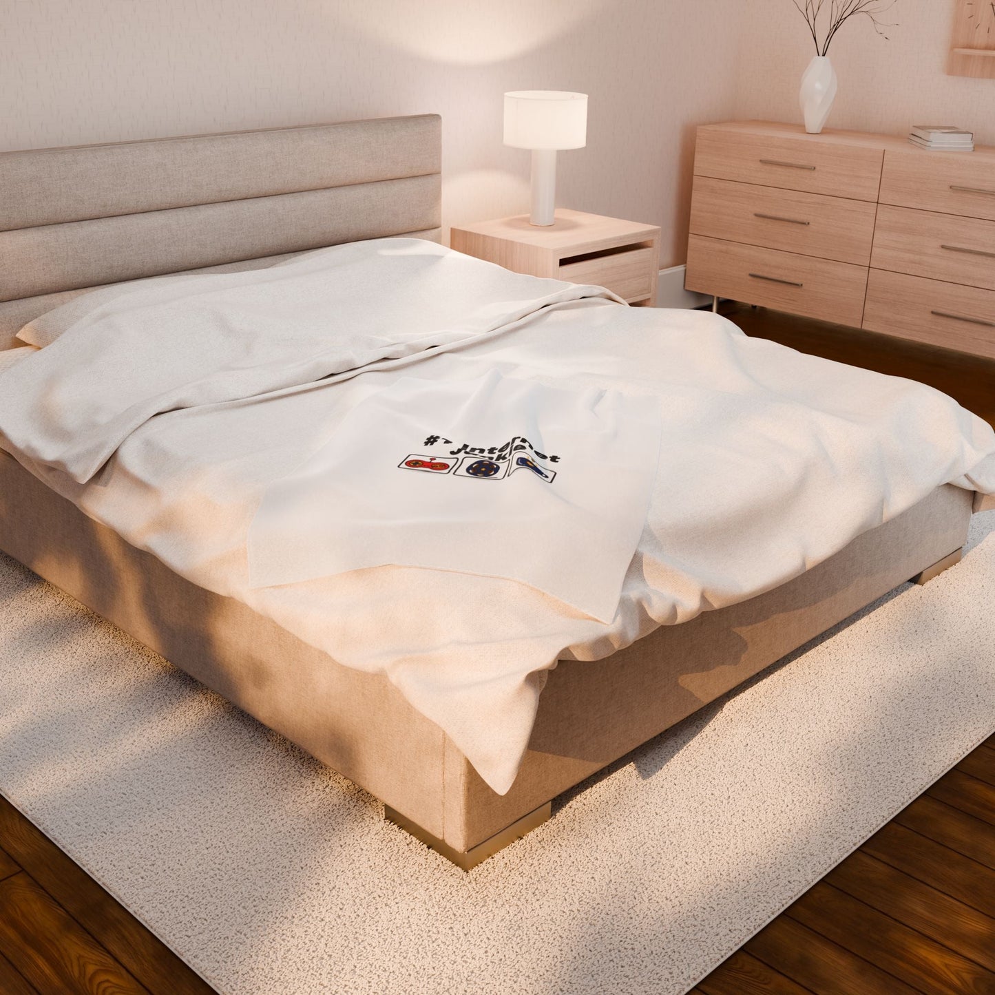 #1 Internet Junkie Velveteen Plush Blanket | Top-List Ranking Graphic, List Lover