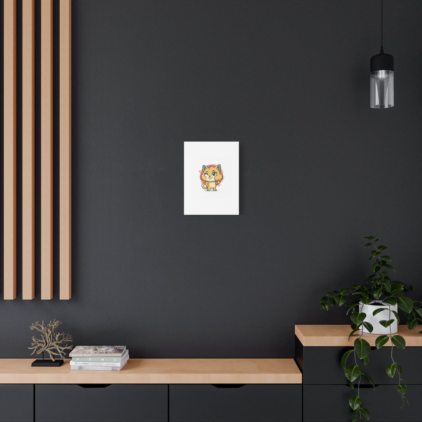 Cheeky Rodent Art Print | Rodent-Core Cute Rat/Mice Wall Canvas