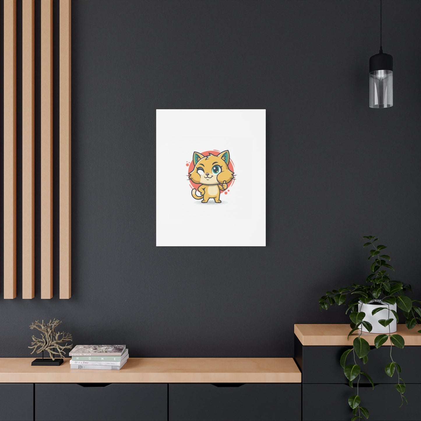 Cheeky Rodent Art Print | Rodent-Core Cute Rat/Mice Wall Canvas
