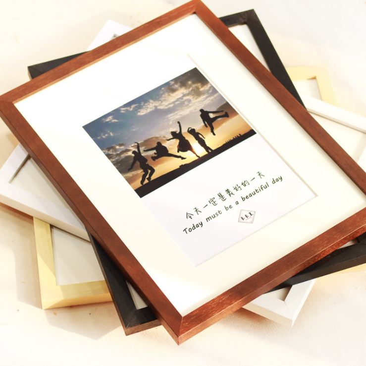 Developing photos, customizing solid wood picture frame, wall hanging 8k4ka3a4 36 "24 20" advertising poster mounting