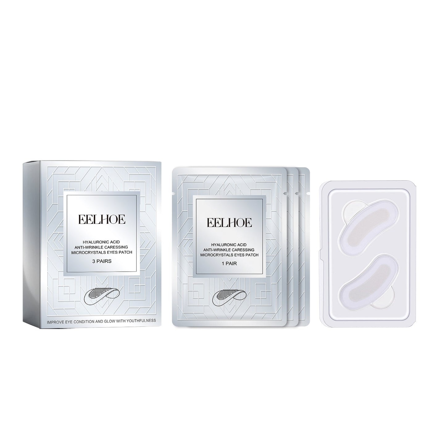 Anti-Wrinkle Eye Mask, Lightening Eye Lines, Moisturizing And Firming Eye Mask