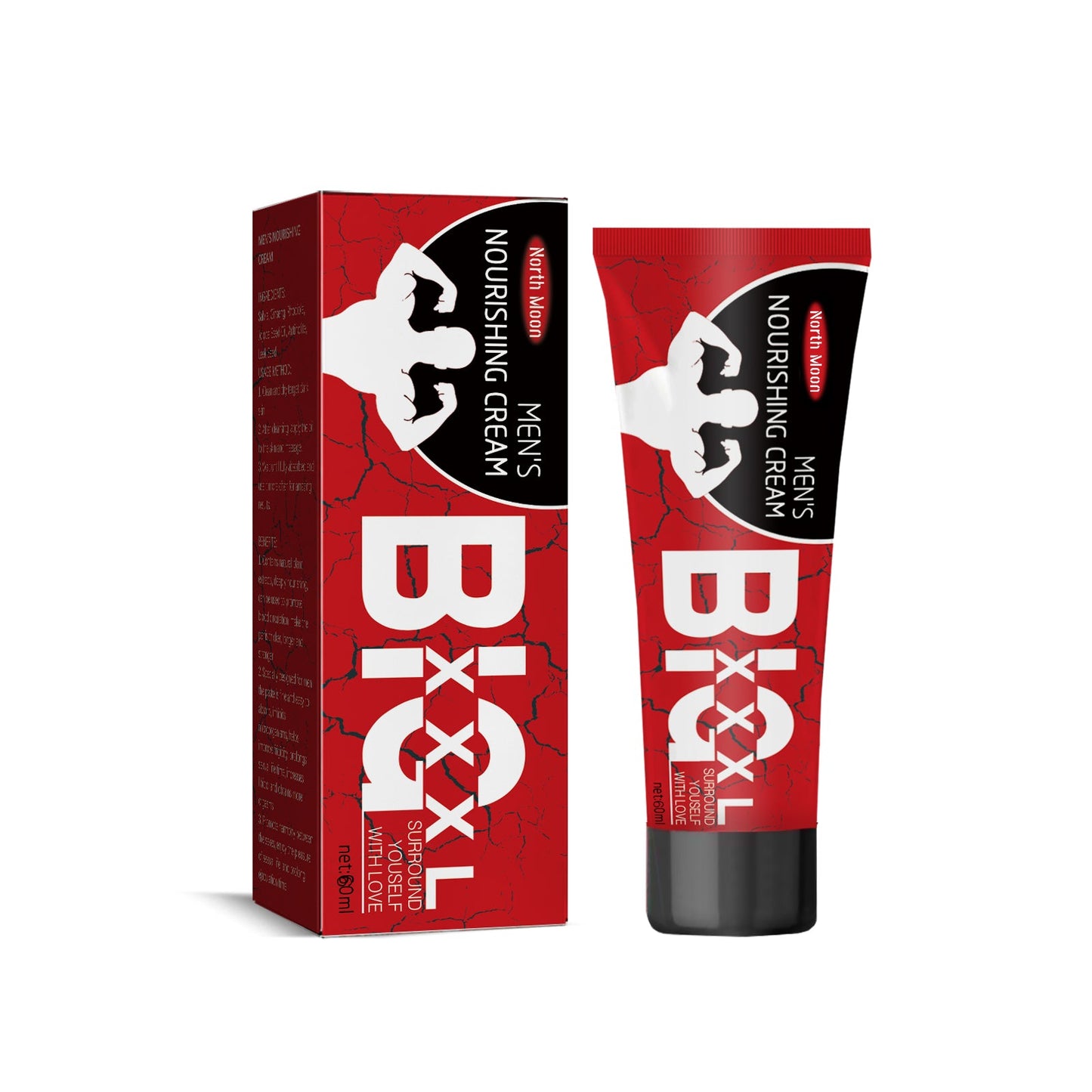Men's Care Cream, Men's Vitality, Moisturizing Body Massage Care Cream