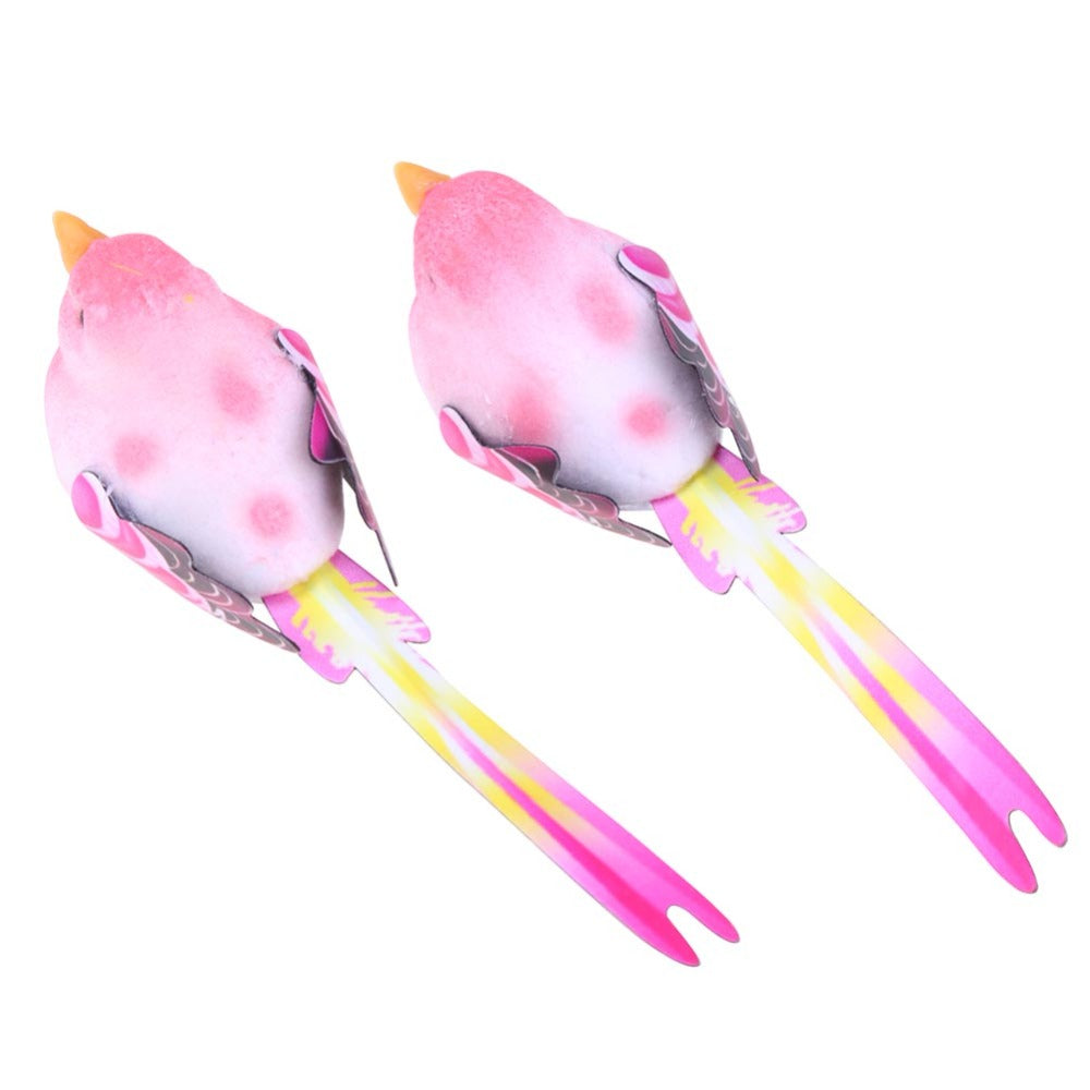 1PC Decorative Dove Artificial Foam Feather White